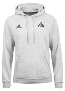 adidas Performance, Herren Kapuzenpullover, Graumeliert / Schwarz