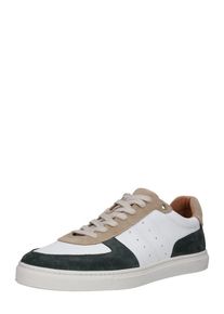 Selected Homme, Herren Sneaker 'Duran Retro Trainer', Beige / Gr&uuml;n / Wei&szlig;
