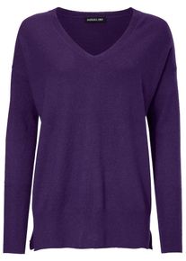 Heine, Damen V-Pullover, Lila