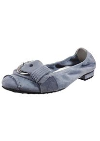 Kennel & Schmenger Kennel & Schmenger, Damen Ballerinas, Rauchblau