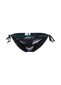 Calvin Klein Swimwear, Damen Bikinihose, Schwarz / Weiß