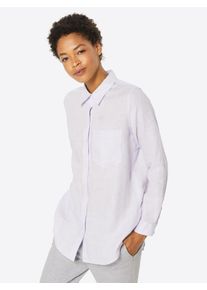 GAP, Damen Hemdbluse 'OS BF SHIRT LINEN SLD', Flieder