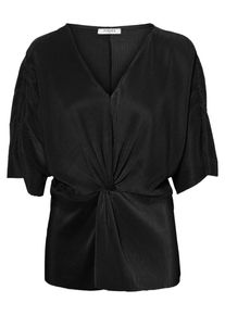 Pieces, Damen Oberteil, Schwarz