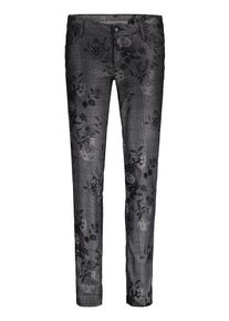BETTY & CO Betty & Co, Damen Casual-Hose, Grau / Schwarz