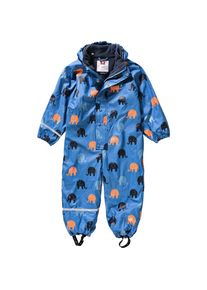 CeLaVi, Mädchen Regenanzug, Blau / Dunkelblau / Orange