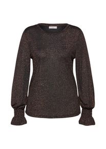 minimum, Damen Shirt 'Marthea', Gold / Schwarz