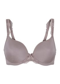 Lingadore, Damen T-Shirt BH 'DAILY LACE', Elfenbein