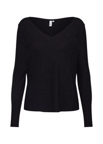 Q/S Designed By, Damen Shirt, Schwarz
