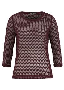 Khujo, Damen Longsleeve 'FINISTER', Bordeaux