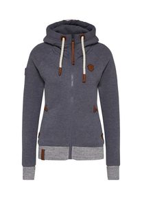 Naketano, Damen Sweatjacke, Taubenblau / Grau