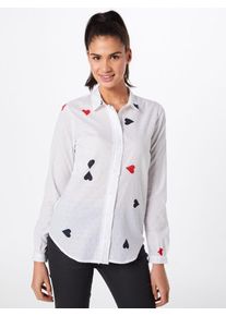 Scotch & Soda SCOTCH & SODA, Damen Bluse 'Cotton dobby', Navy / Rot / Weiß