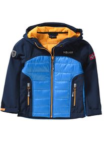 Trollkids, Softshelljacke 'LYSEFJORD', Navy / Himmelblau