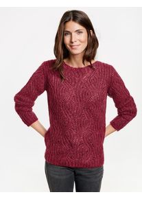 Gerry Weber, Damen Pullover, Weinrot