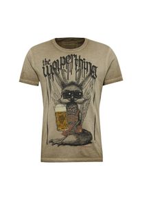 Stockerpoint, Herren T-Shirt 'Shirt Wolperbua', Sand
