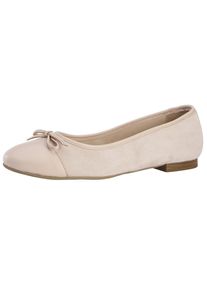 Heine, Damen Ballerina, Puder