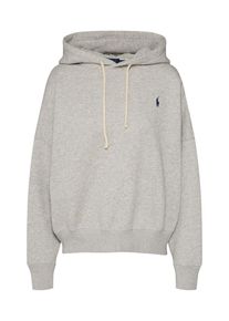 Polo Ralph Lauren, Damen Sweatshirt 'RLXD HD FLC-LONG SLEEVE-KNIT', Grau