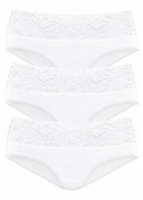 Vivance, Damen Active Slips (3 St&uuml;ck), Wei&szlig;