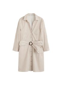 Mango, Damen Kleid 'Mexip4-N', Beige / Hellbeige
