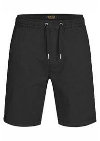 INDICODE JEANS, Herren Shorts 'Kelowna', Schwarz