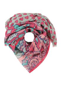 LIEBLINGSSTÜCK LIEBLINGSSTÜCK, Damen Tuch 'Madelaine', Mint / Pink / Rosa