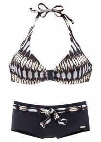 Sunseeker, Damen Bügel-Bikini, Schwarz / Weiß