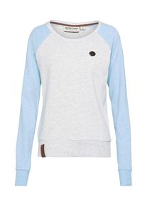 Naketano, Damen Sweatshirt, Hellblau / Graumeliert