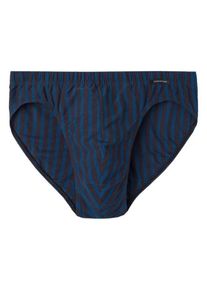 Schiesser, Herren Minislip, Dunkelblau / Schwarz