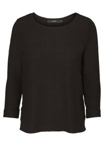 Véro Moda VERO MODA, Damen Strickpullover, Schwarz