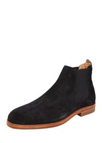 Hudson London, Herren Leder-Stiefelette 'Tonti Suede', Schwarz