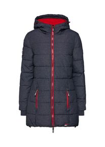 Superdry, Damen Jacke 'TALL SPORTS PUFFER', Navy / Rot