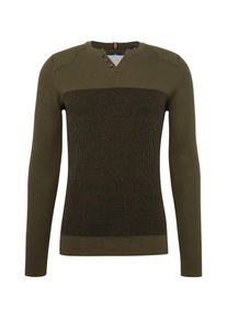Tom Tailor, Herren Strickpullover, Oliv