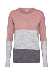 Jacqueline de Yong, Damen Pullover 'Newelanor', Grau / Rosa