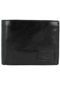 Camel Active, Herren Geldbörse 'Panama', Leder, 12,5 cm, Schwarz