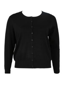 ZIZZI, Damen Strickjacke 'Cardigan, LS', Schwarz