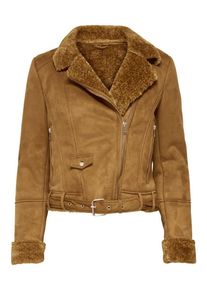 Only, Damen Jacke, Hellbraun