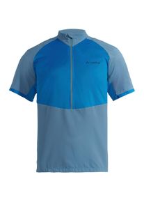 Vaude, Herren Fahrradtrikot 'Emoab', Rauchblau / Himmelblau