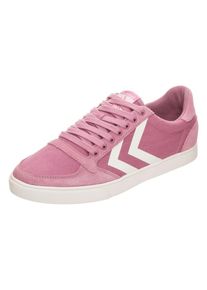Hummel, Damen Sneaker 'Slimmer Stadil HB Low', Pink / Wei&szlig;