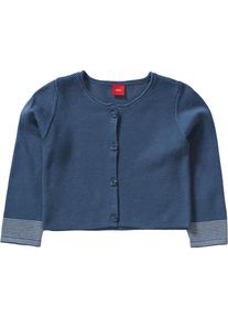s.Oliver Junior, Mädchen Baby Strickjacke für Mädchen REG, Blau / Weiß