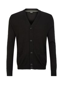 s.Oliver BLACK LABEL, Herren Cardigan, Schwarz