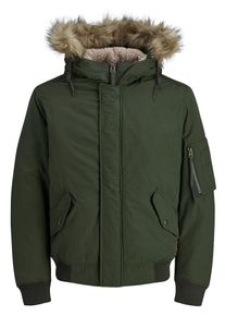 Jack & Jones JACK & JONES, Herren Jacke, Braun / Tanne