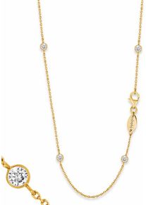 Engelsrufer, Damen Kette ohne Anhänger 'Moonlight, ERN-80-LILMOON-ZI-G', Gold