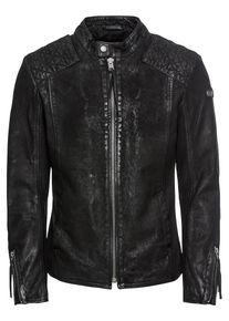 tigha, Herren Jacke 'Nero Buffed', Schwarz