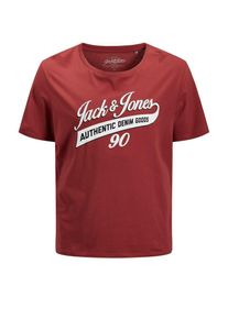 Jack & Jones JACK & JONES, Herren T-shirt, Dunkelrot