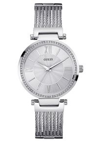 Guess, Damen Armbanduhr 'SOHO', Silber