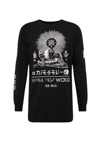 Diesel, Herren Shirt 'T-LUCAS-LS-YA HEMD', Grau / Schwarz