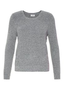 Noisy may, Damen Strickpullover 'NMSATI', Grau