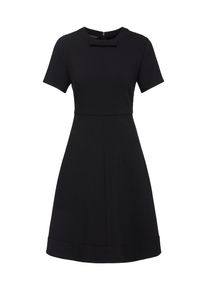 Apart, Damen Kleid mit leicht ausgestelltem Rock, Schwarz