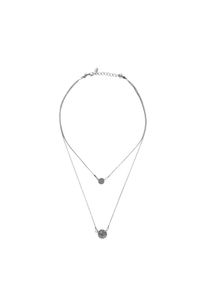s.Oliver BLACK LABEL, Damen Kette, Anthrazit / Silber