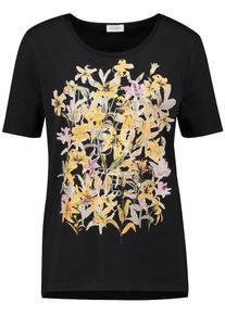 Gerry Weber, Damen T-Shirt, Gelb / Hellgr&uuml;n / Hellpink / Schwarz