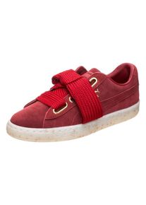 Puma, Damen Suede Heart Celebrate Sneaker 'Suede Heart Celebrate', Rot